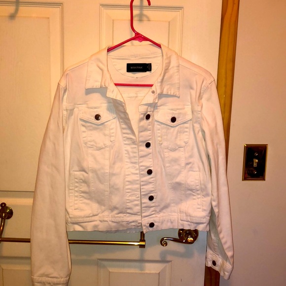 White Denim Jacket - Picture 1 of 2